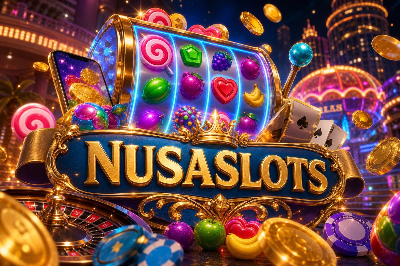 Halaman hadiah absen harian di Crazy 777 NUSASLOTS yang menampilkan kalender dan tombol klaim